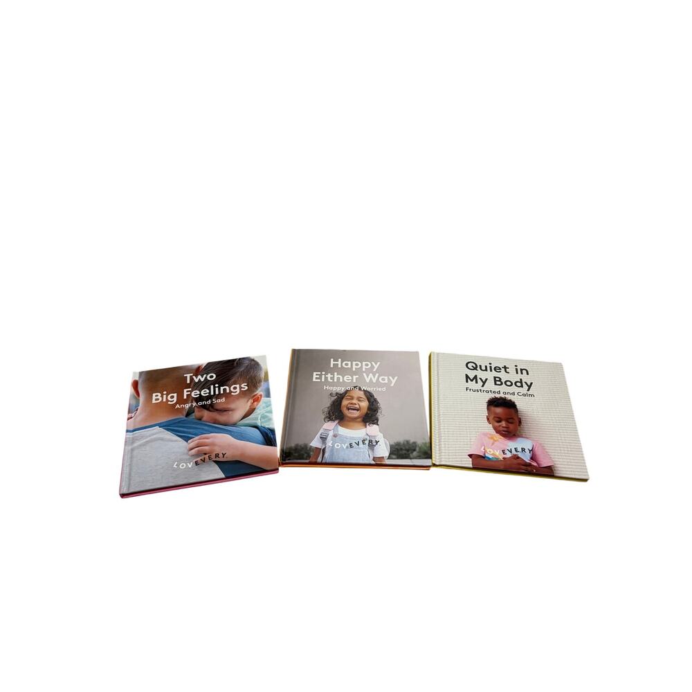 Lovevery Emotions Book Set of 3 Books